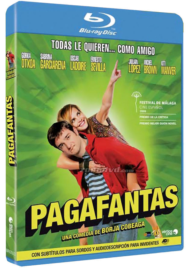 carátula Pagafantas Blu-ray 0