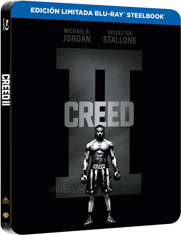 carátula Creed II: La Leyenda de Rocky - Edición Metálica Blu-ray 1