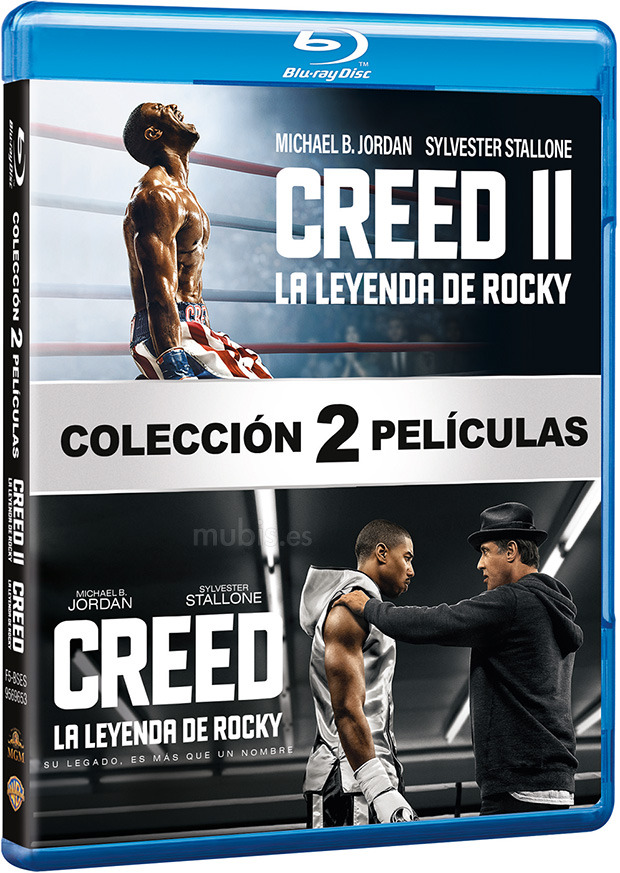 carátula Pack Creed. La Leyenda de Rocky + Creed II: La Leyenda de Rocky Blu-ray 1