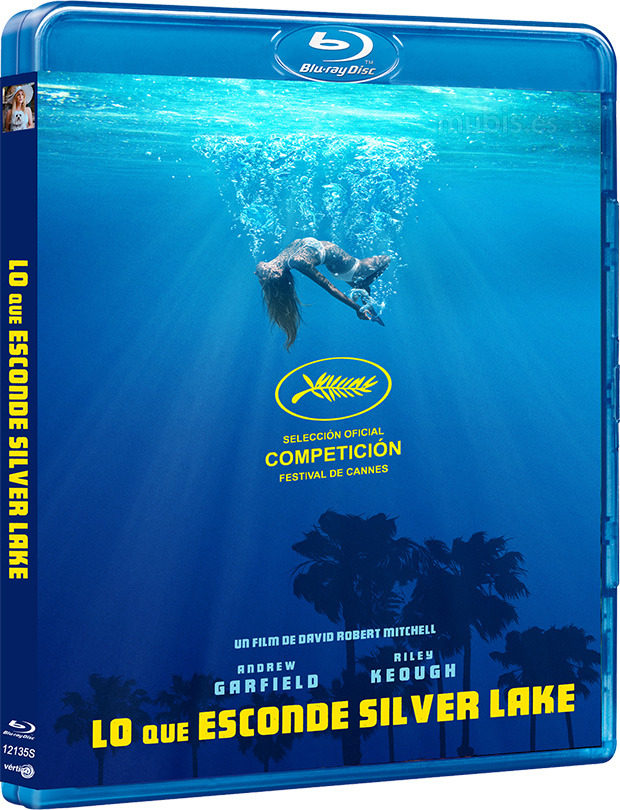 carátula Lo que Esconde Silver Lake Blu-ray 1