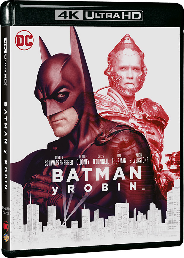 carátula Batman y Robin Ultra HD Blu-ray 1