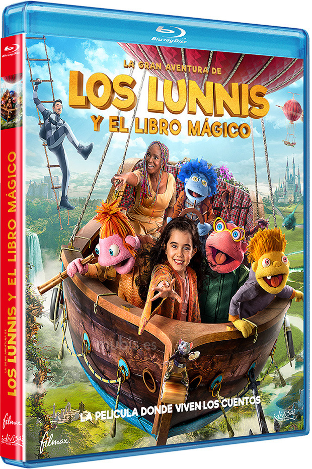 carátula La Gran Aventura de los Lunnis y el Libro Mágico Blu-ray 1