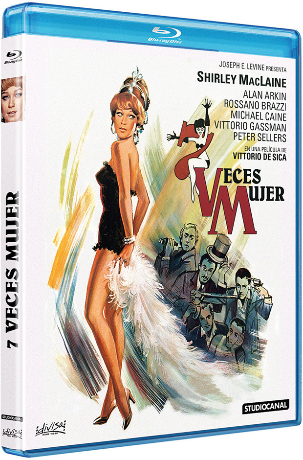 carátula Siete veces Mujer Blu-ray 1