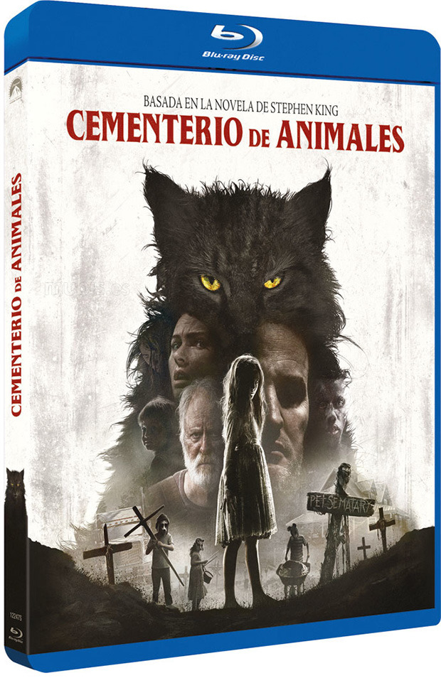carátula Cementerio de Animales Blu-ray 1