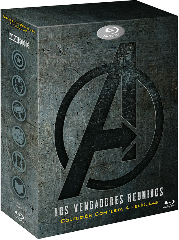 carátula Los Vengadores Reunidos - Colección Completa Blu-ray 1