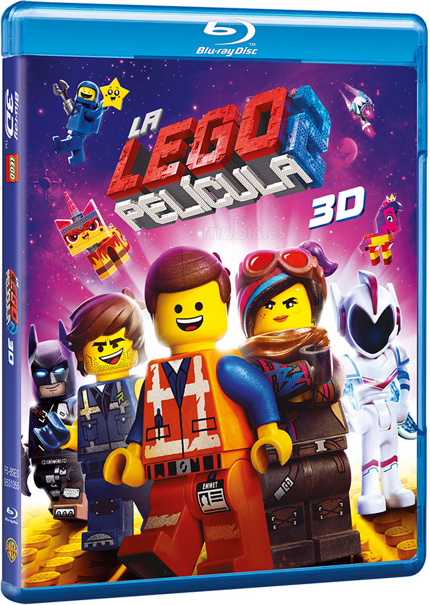 carátula La Lego Película 2 Blu-ray 3D 1