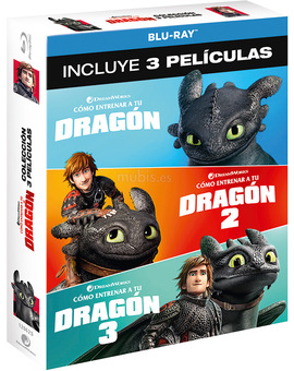 Cómo Entrenar a tu Dragón - Colección 3 Películas Blu-ray