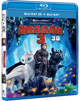 Cómo Entrenar a tu Dragón 3 Blu-ray 3D