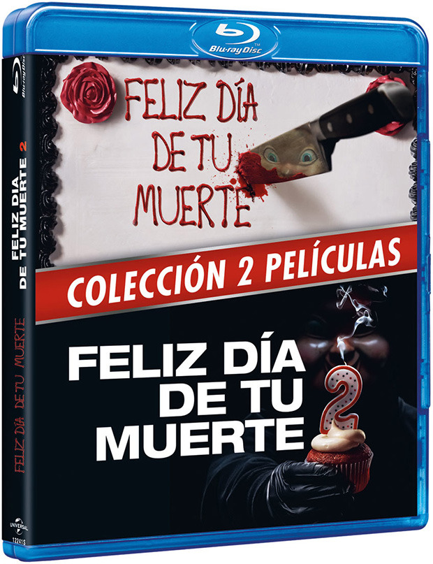 carátula Pack Feliz Día de tu Muerte + Feliz Día de tu Muerte 2 Blu-ray 1