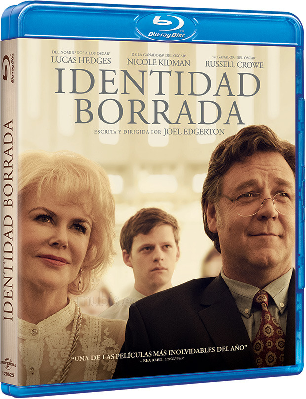 carátula Identidad Borrada Blu-ray 1