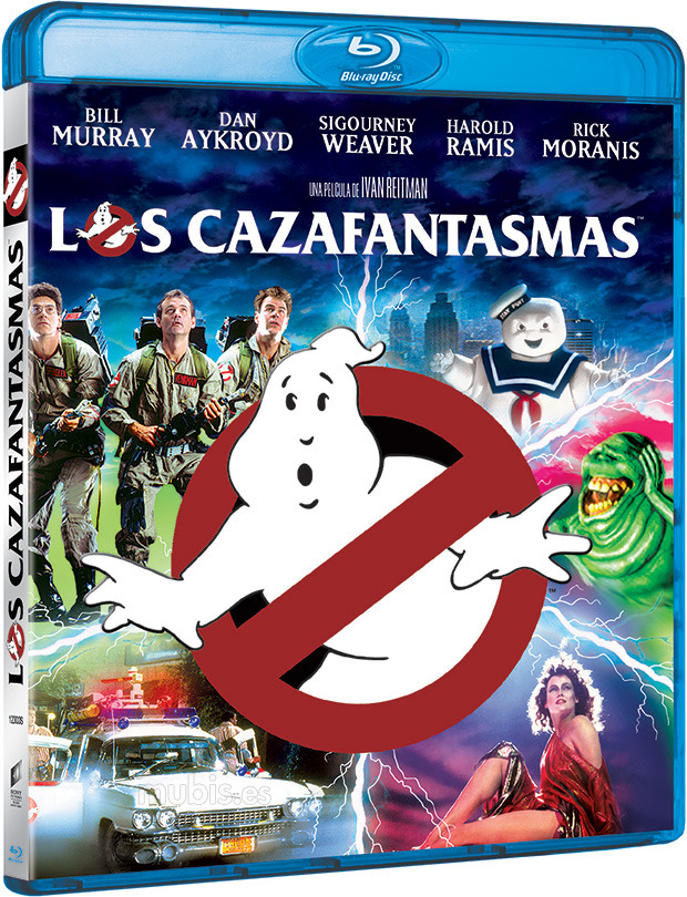carátula Los Cazafantasmas Blu-ray 1