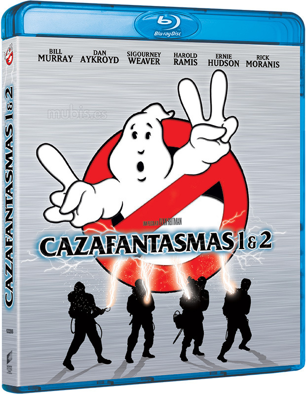 carátula Pack Los Cazafantasmas 1 y 2 Blu-ray 1