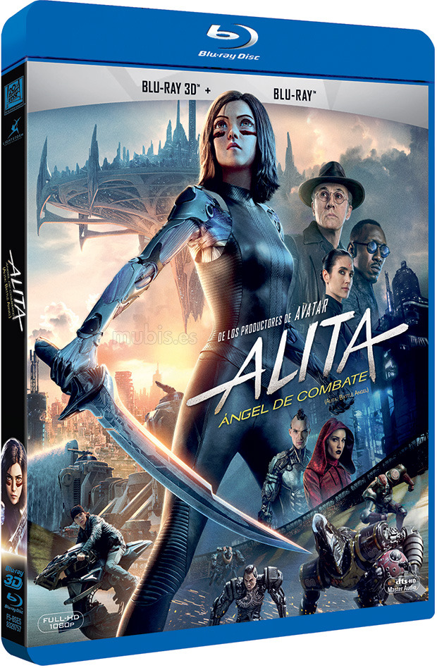 carátula Alita: Ángel de Combate Blu-ray 3D 1