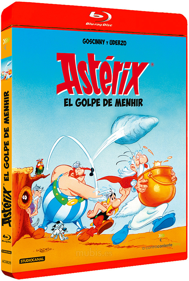 carátula Astérix: El Golpe de Menhir Blu-ray 1