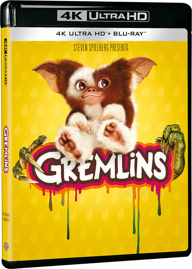 carátula Gremlins Ultra HD Blu-ray 1