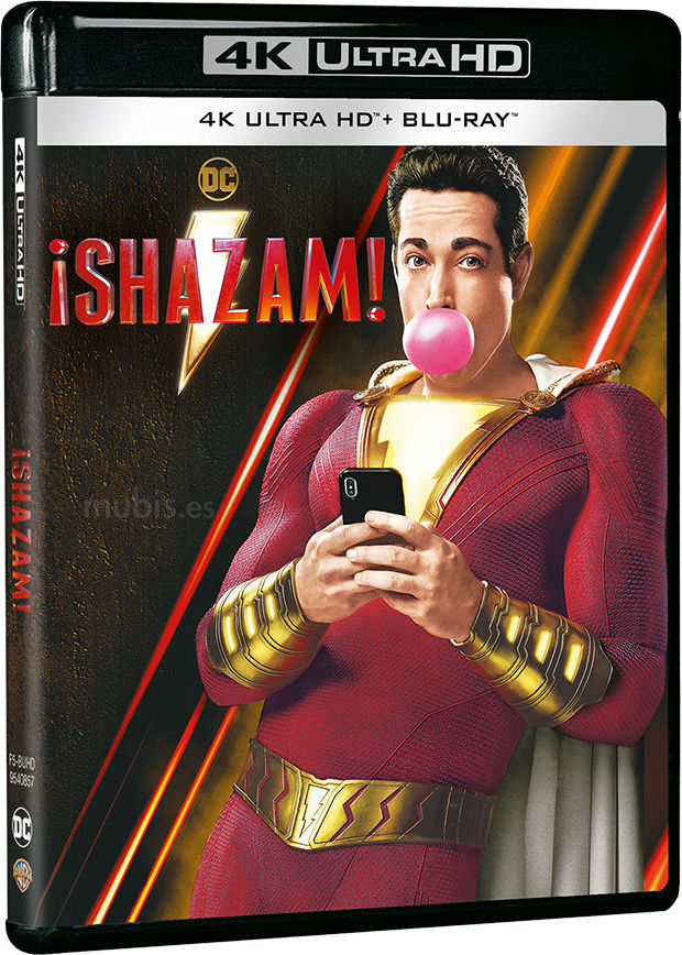 carátula ¡Shazam! Ultra HD Blu-ray 1