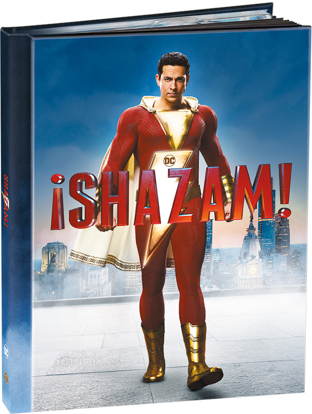 carátula ¡Shazam! - Edición Libro Blu-ray 3D 1