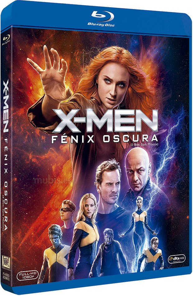 carátula X-Men: Fénix Oscura Blu-ray 1