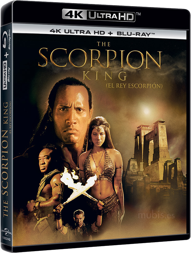 carátula The Scorpion King (El Rey Escorpión) Ultra HD Blu-ray 1