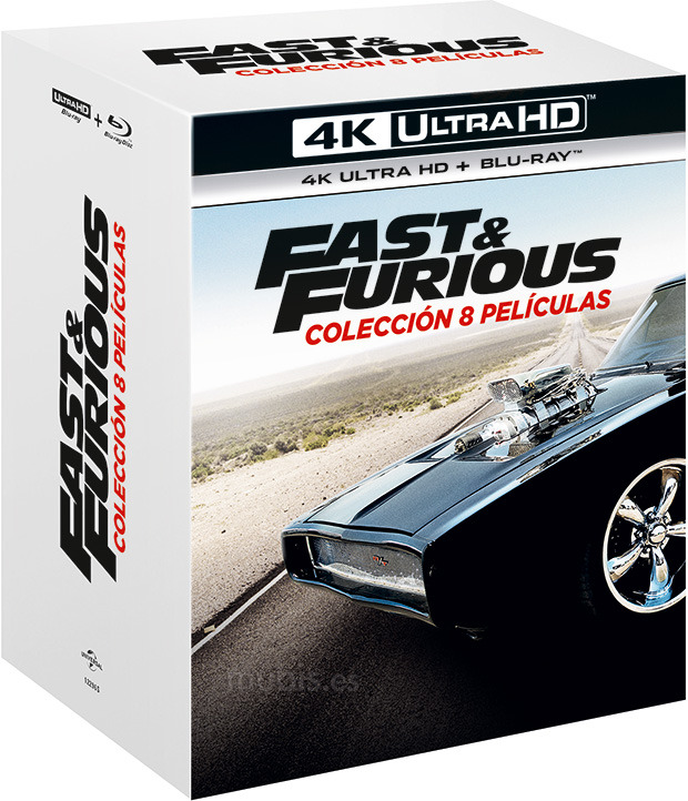 carátula Fast & Furious - Colección 8 Películas Ultra HD Blu-ray 1