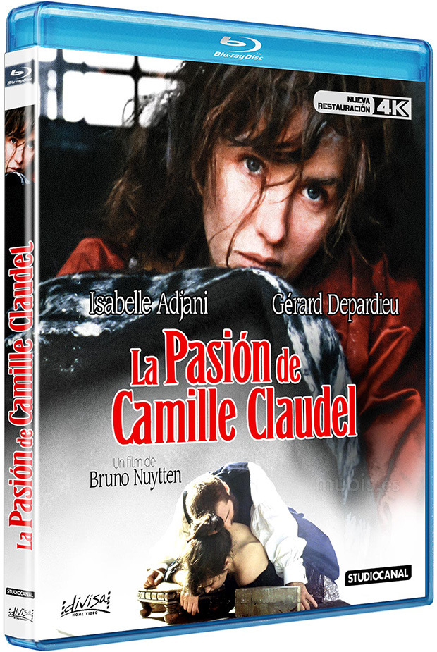 carátula La Pasión de Camille Claudel Blu-ray 1