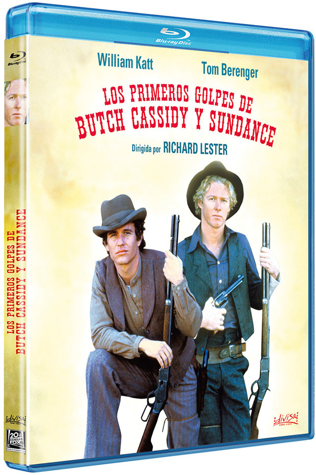 carátula Los Primeros Golpes de Butch Cassidy y Sundance Blu-ray 1