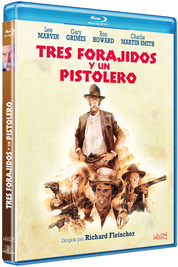 carátula Tres Forajidos y un Pistolero Blu-ray 1