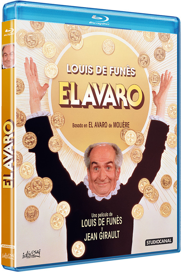 carátula El Avaro Blu-ray 1
