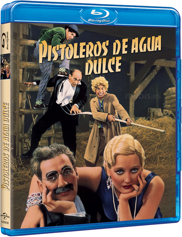 carátula Pistoleros de Agua Dulce Blu-ray 1