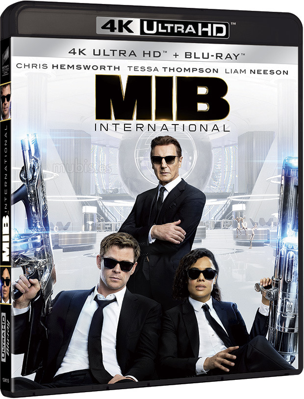 carátula Men in Black: International Ultra HD Blu-ray 1