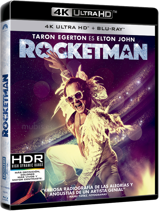 carátula Rocketman Ultra HD Blu-ray 1