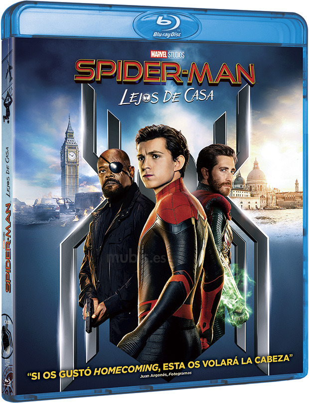 carátula Spider-Man: Lejos de Casa Blu-ray 1
