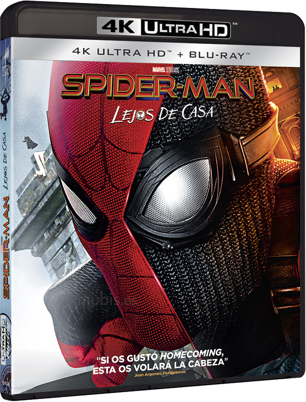 carátula Spider-Man: Lejos de Casa Ultra HD Blu-ray 1