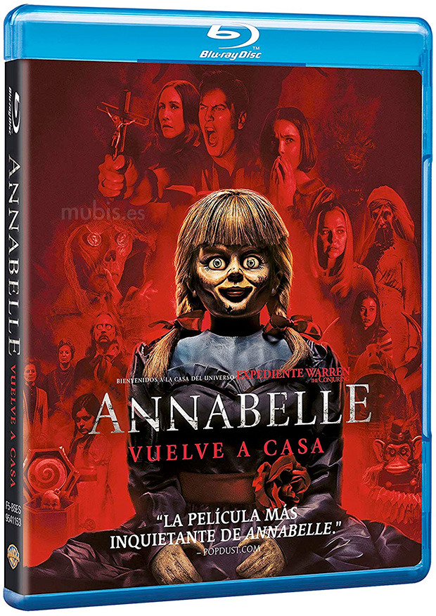 carátula Annabelle Vuelve a Casa Blu-ray 1