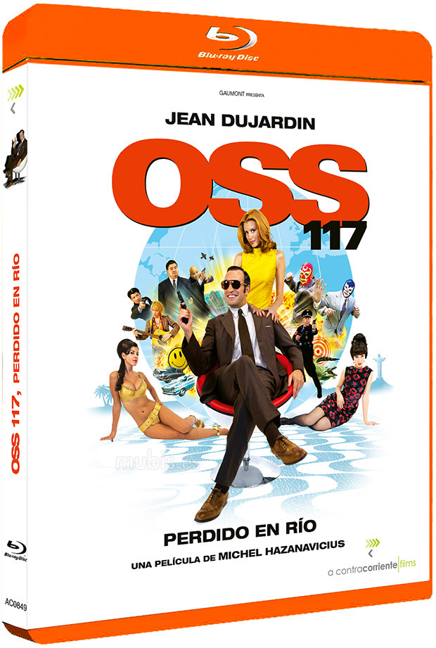 carátula OSS 117, Perdido en Río Blu-ray 1