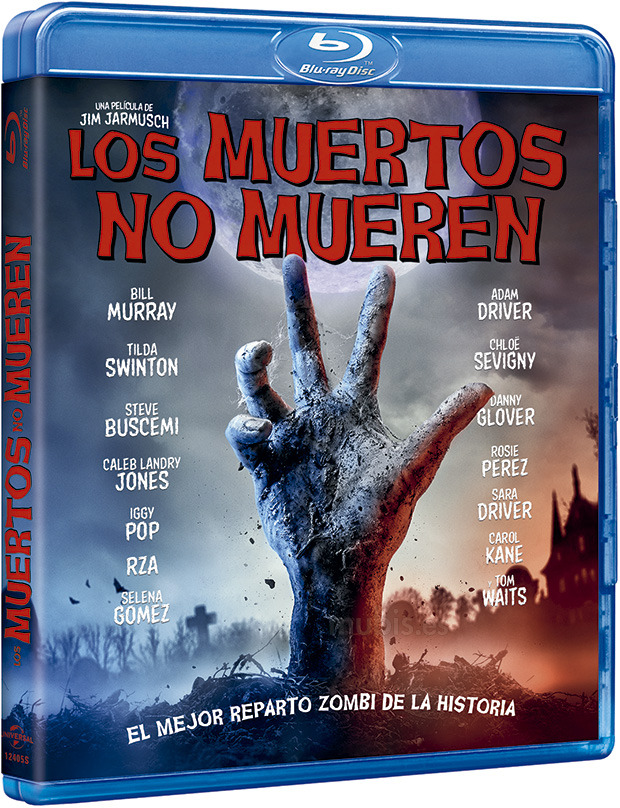 carátula Los Muertos no Mueren Blu-ray 1