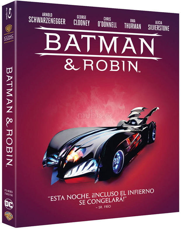 carátula Batman y Robin (Iconic Moments) Blu-ray 1
