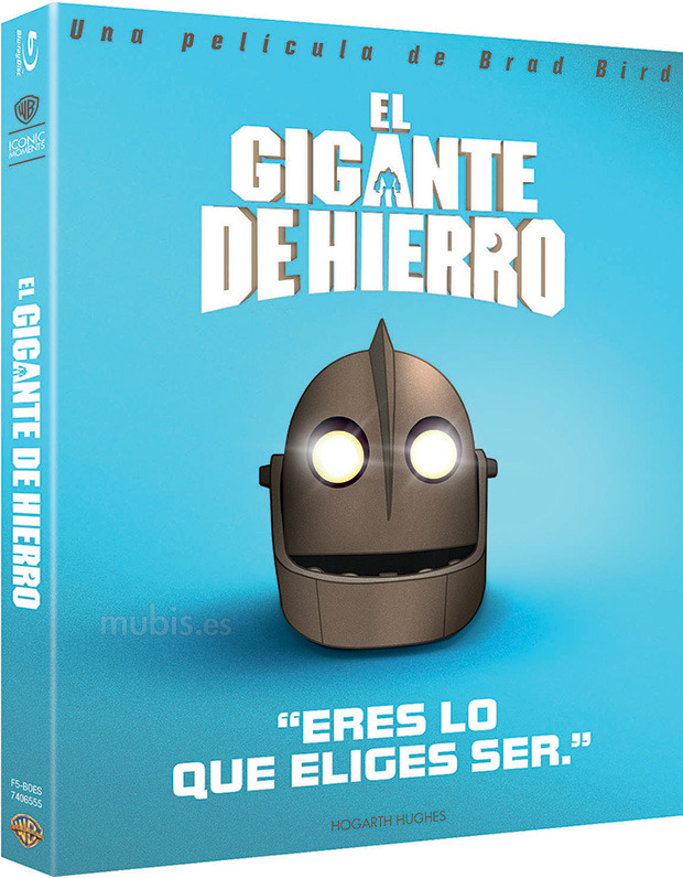 carátula El Gigante de Hierro (Iconic Moments) Blu-ray 1