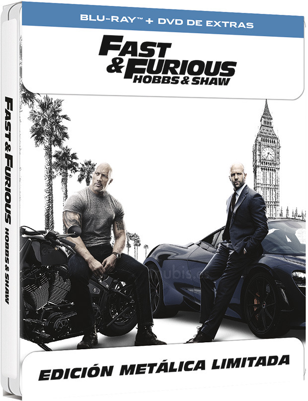 carátula Fast & Furious: Hobbs & Shaw - Edición Metálica Blu-ray 1