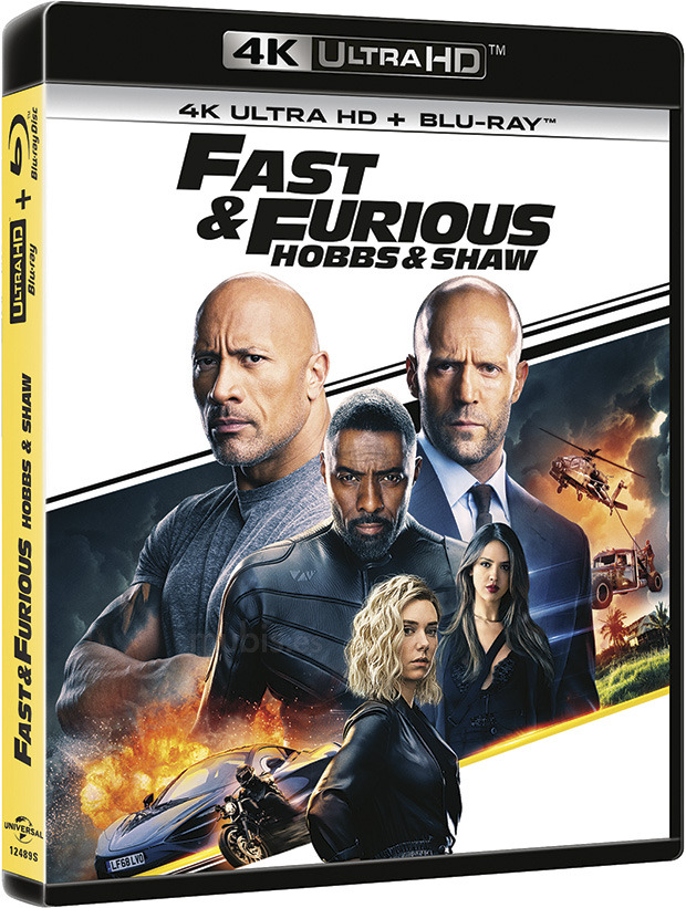 carátula Fast & Furious: Hobbs & Shaw Ultra HD Blu-ray 1