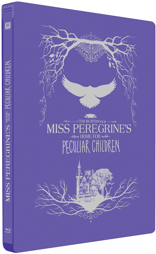 carátula El Hogar de Miss Peregrine para Niños Peculiares - Edición Metálica Blu-ray 1