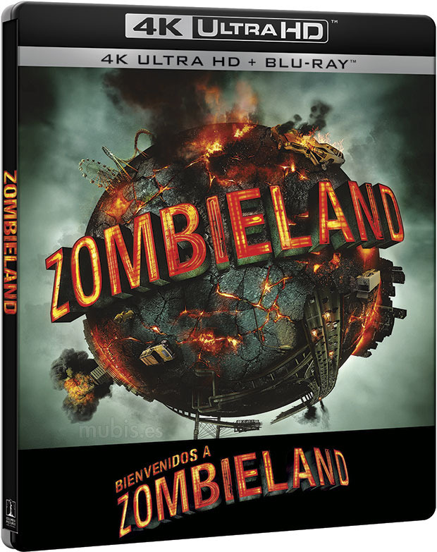 carátula Bienvenidos a Zombieland - Edición Metálica Ultra HD Blu-ray 1