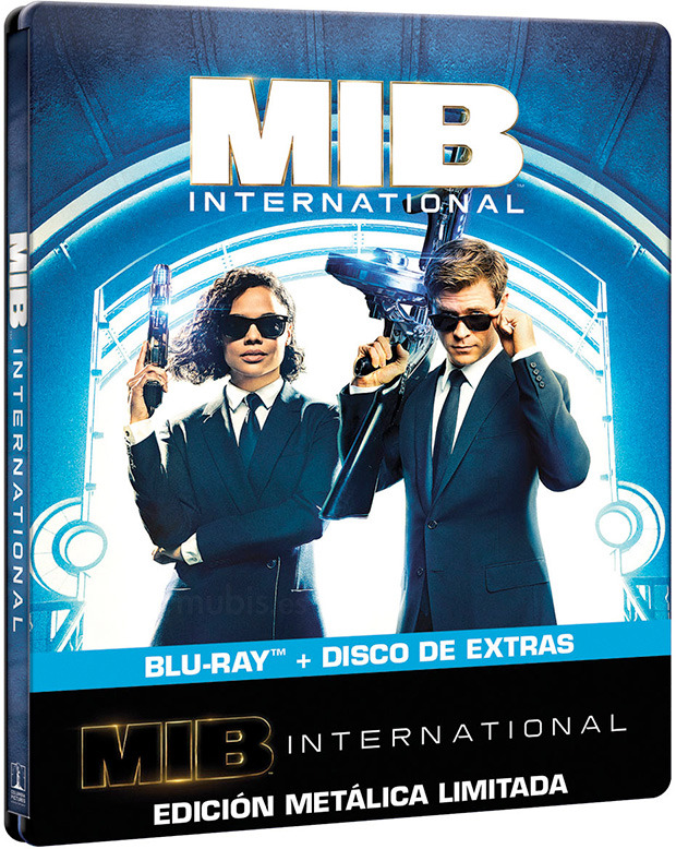 carátula Men in Black: International - Edición Metálica Blu-ray 1