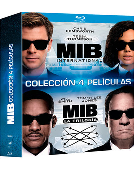 Pack Men in Black 1 + 2 + 3 + Men in Black: International Blu-ray