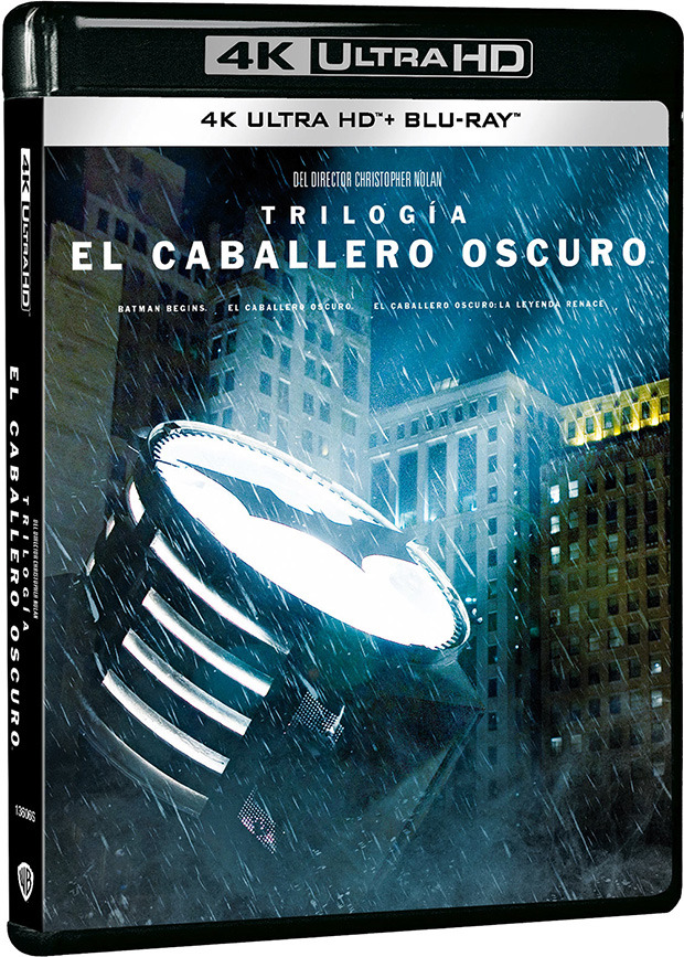 carátula Trilogía Batman: El Caballero Oscuro Ultra HD Blu-ray 1