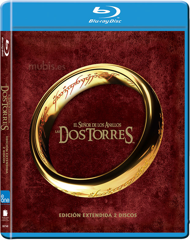 carátula El Señor de los Anillos: Las Dos Torres - Edición Extendida Blu-ray 1