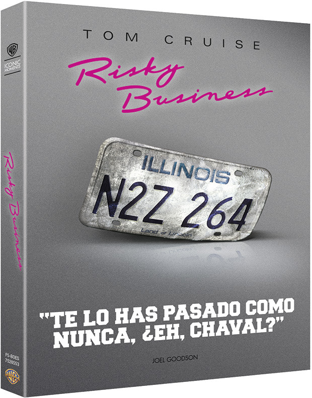 carátula Risky Business (Iconic Moments) Blu-ray 1