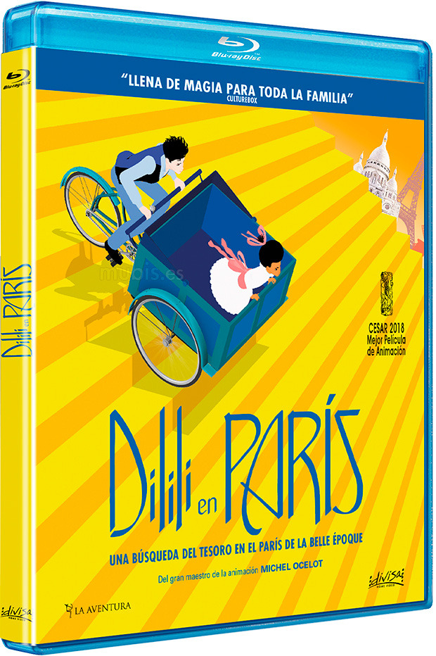 carátula Dilili en París Blu-ray 1