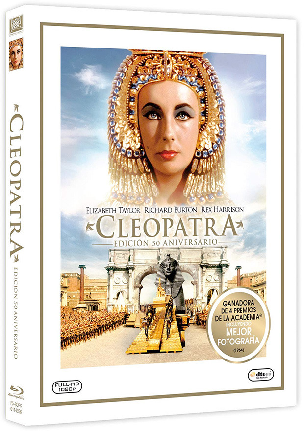 carátula Cleopatra Blu-ray 1