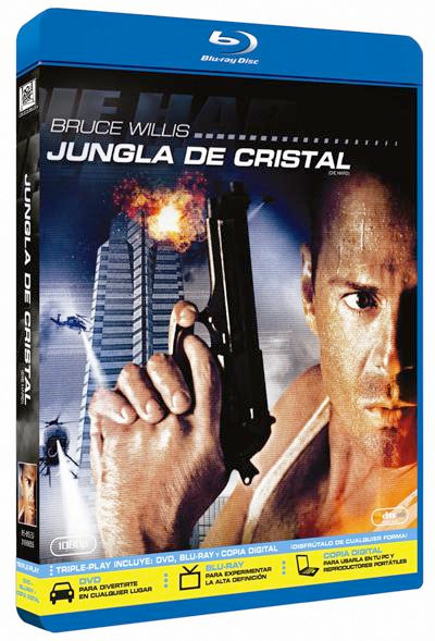 carátula Jungla de Cristal (Combo Blu-ray + DVD) Blu-ray 1